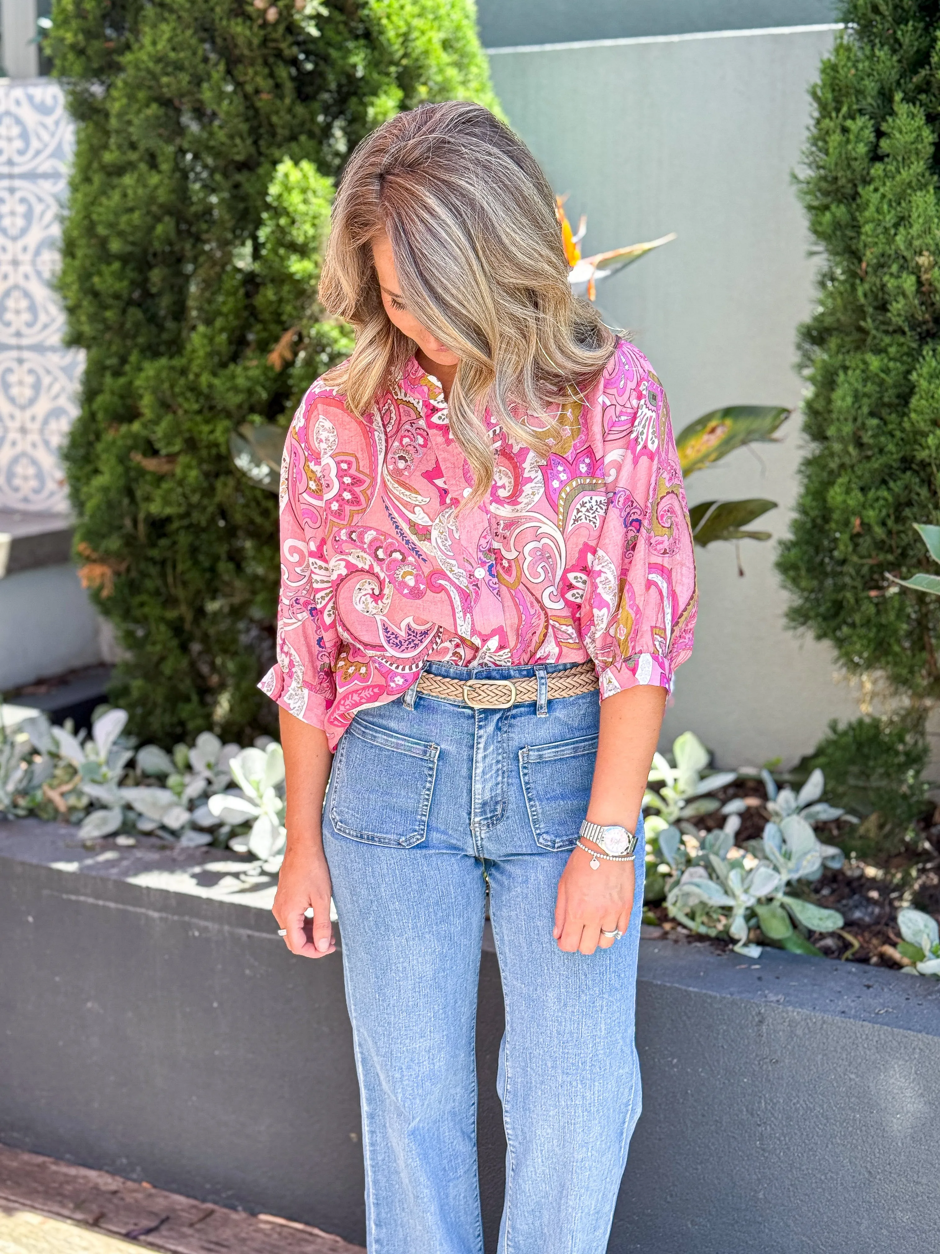 Shelley Blouse - Pink
