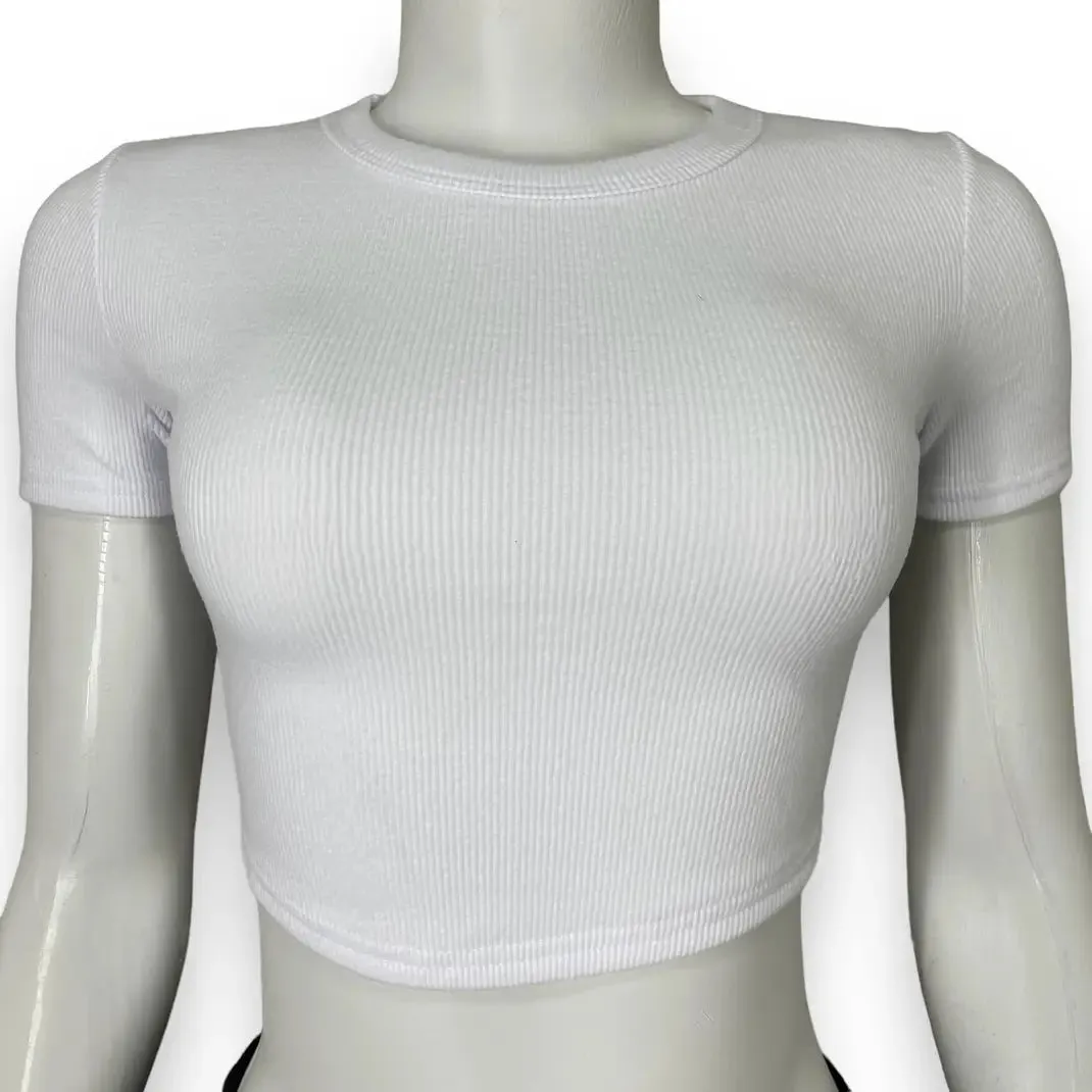 Short Sleeve Crop-top