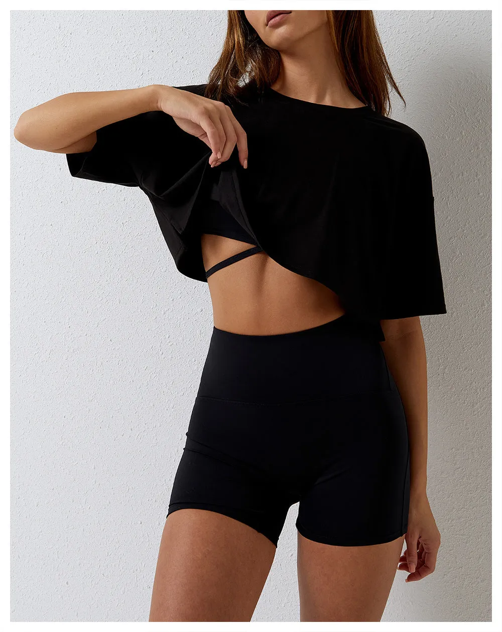 Short Sleeve Cropped Tee