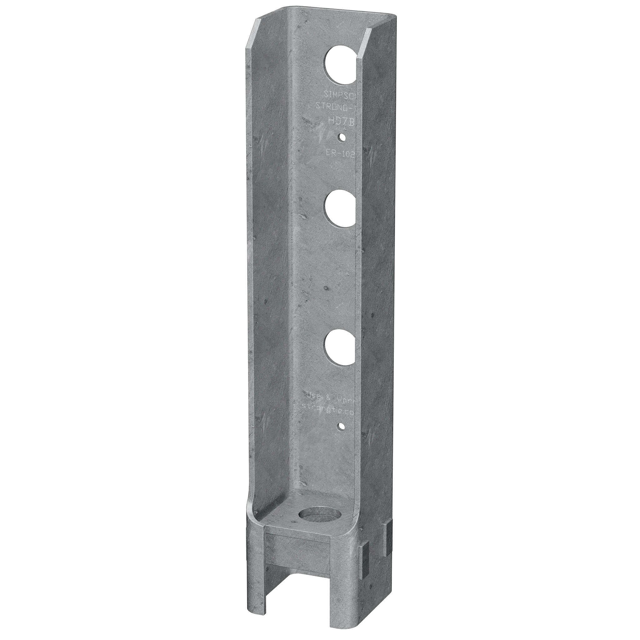 Simpson HD7B HDB 12-3/8 in. Galvanized (G90) Bolted Holdown