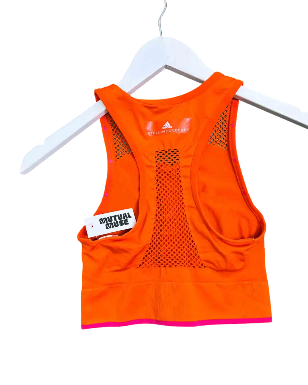 Size S | Stella McCartney x Adidas Orange Crop Top