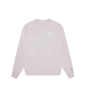 SMALL ARCH LOGO CREWNECK - LILAC