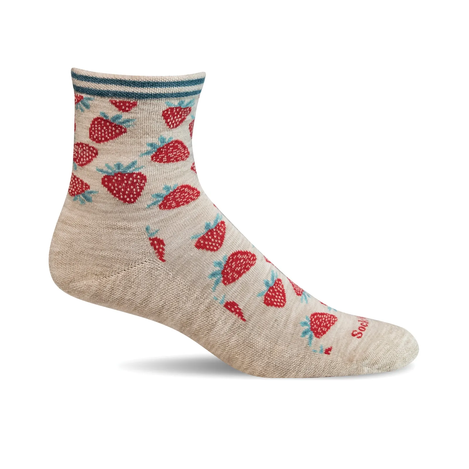 Sockwell Strawberry Sock (Women) - Barley
