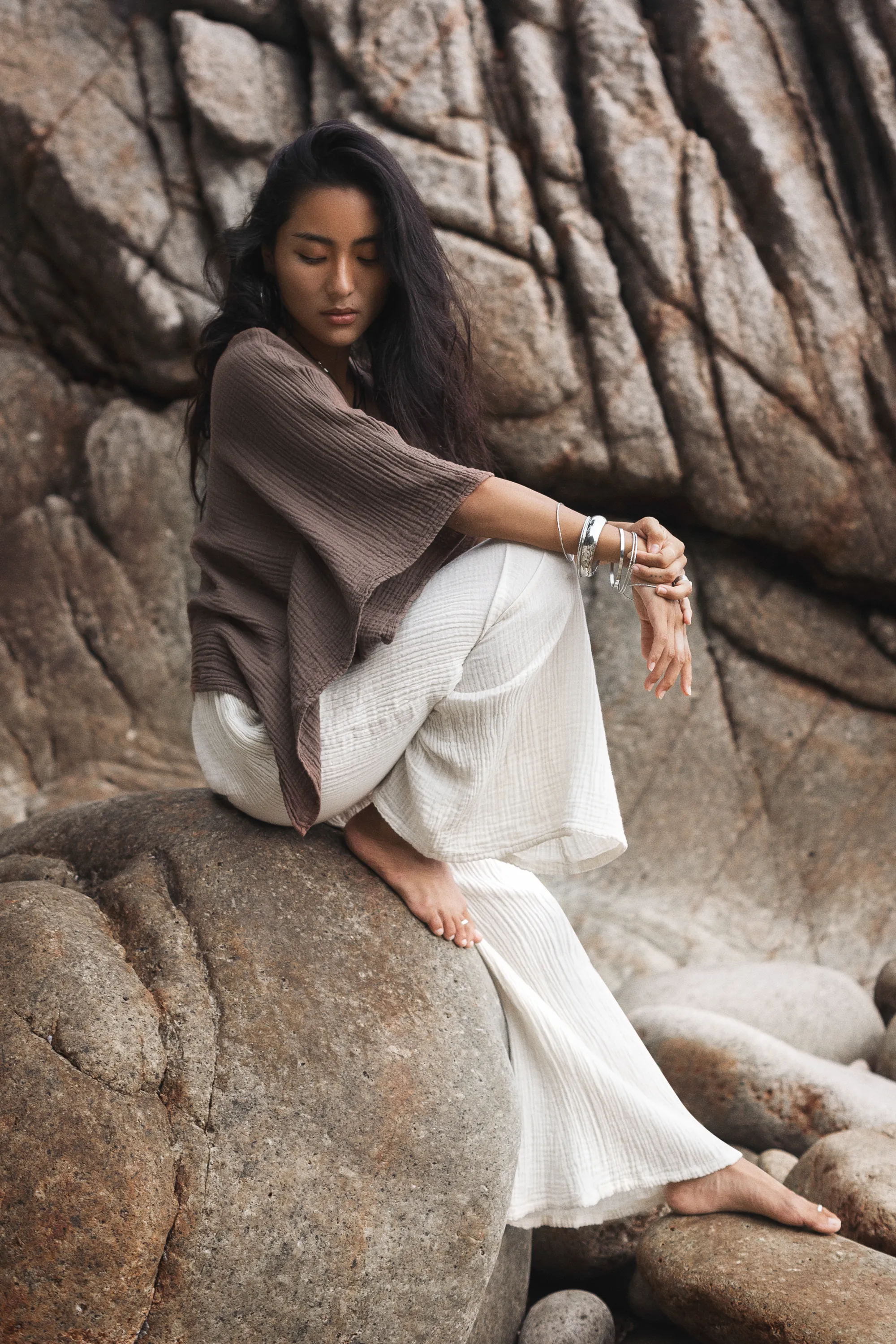 Sola Butterfly Top Mocha