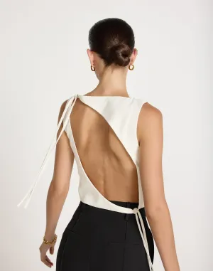 Sotiria Top (Oat)