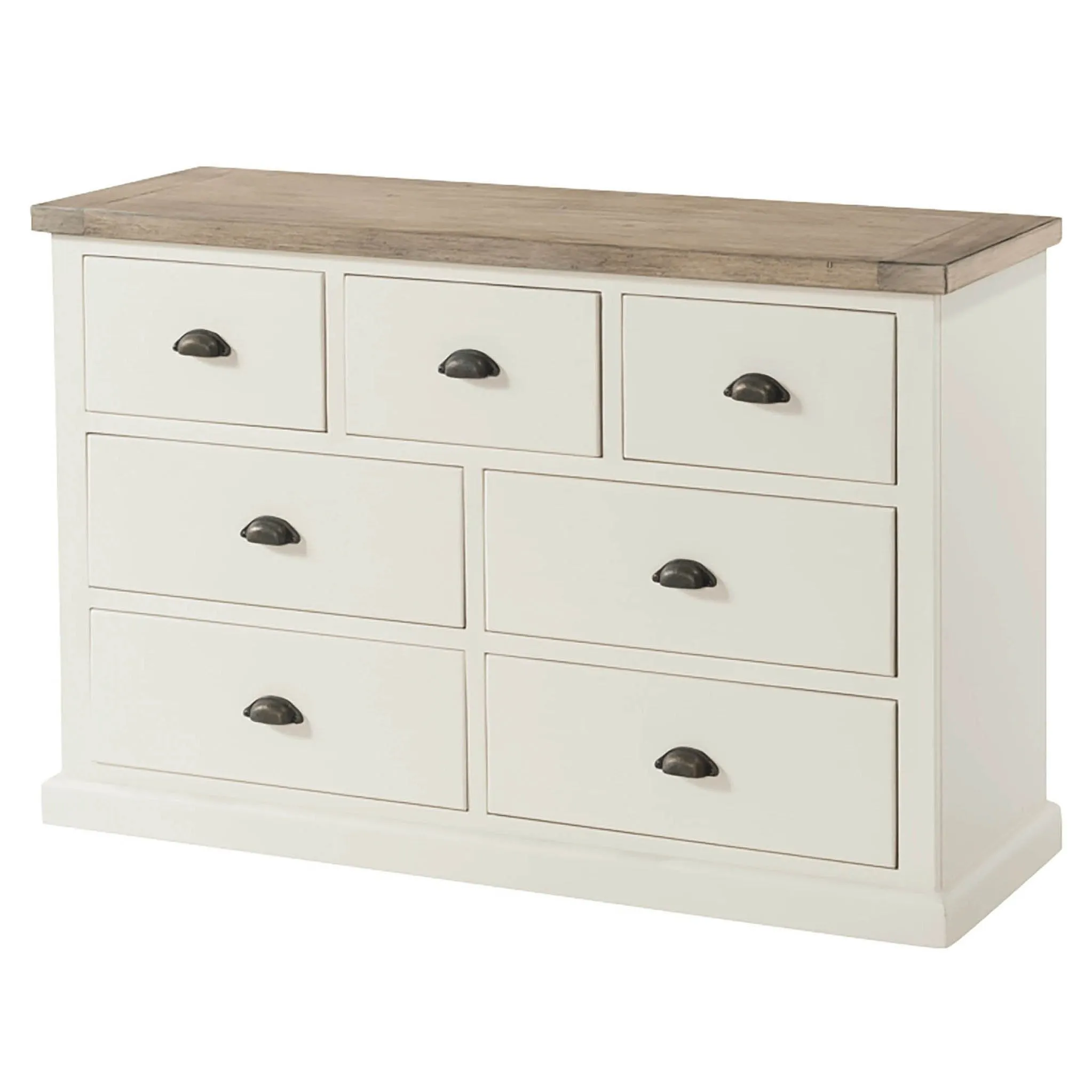 St Ives Painted 3 over 4 Drawer Chest