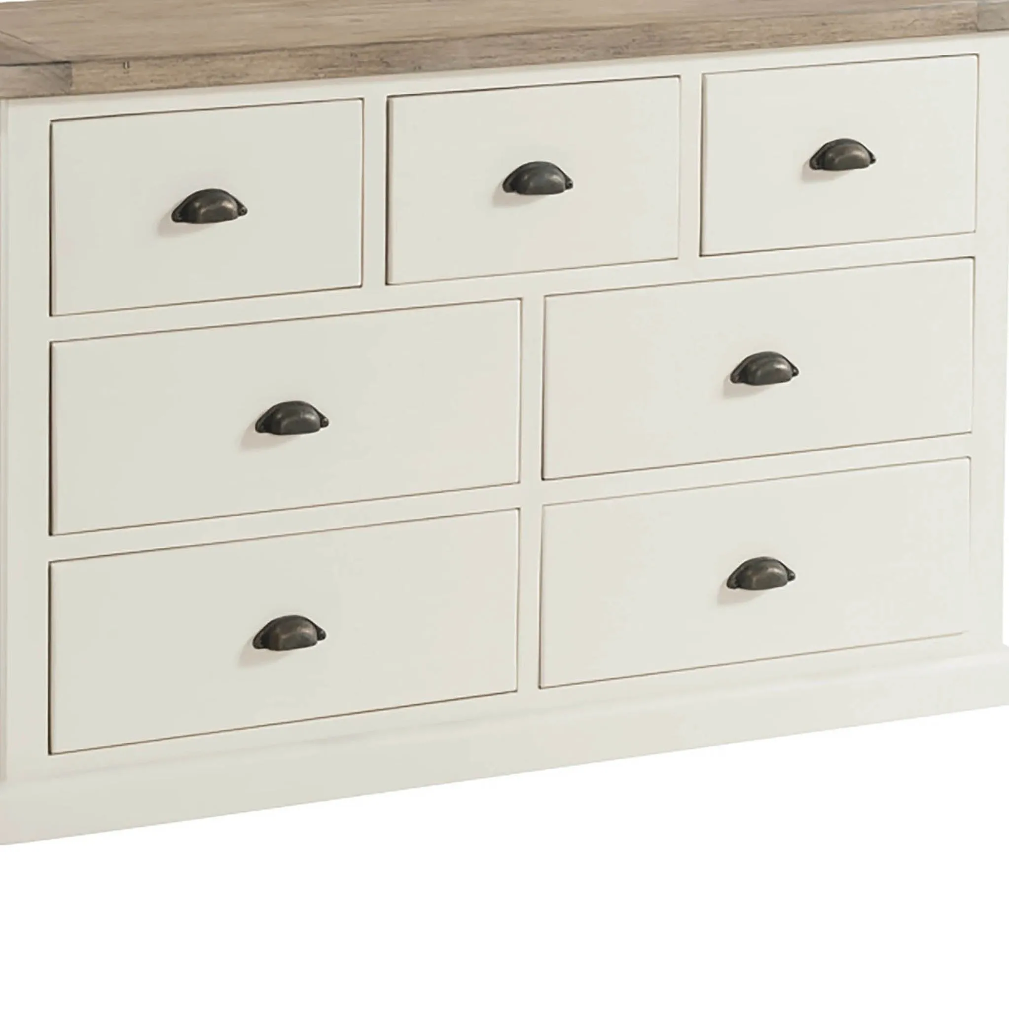 St Ives Painted 3 over 4 Drawer Chest