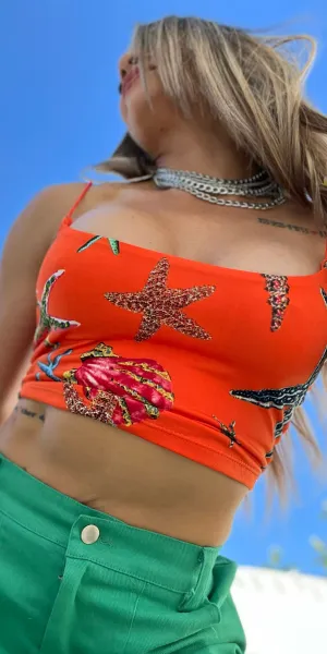 Starfish Crop Top