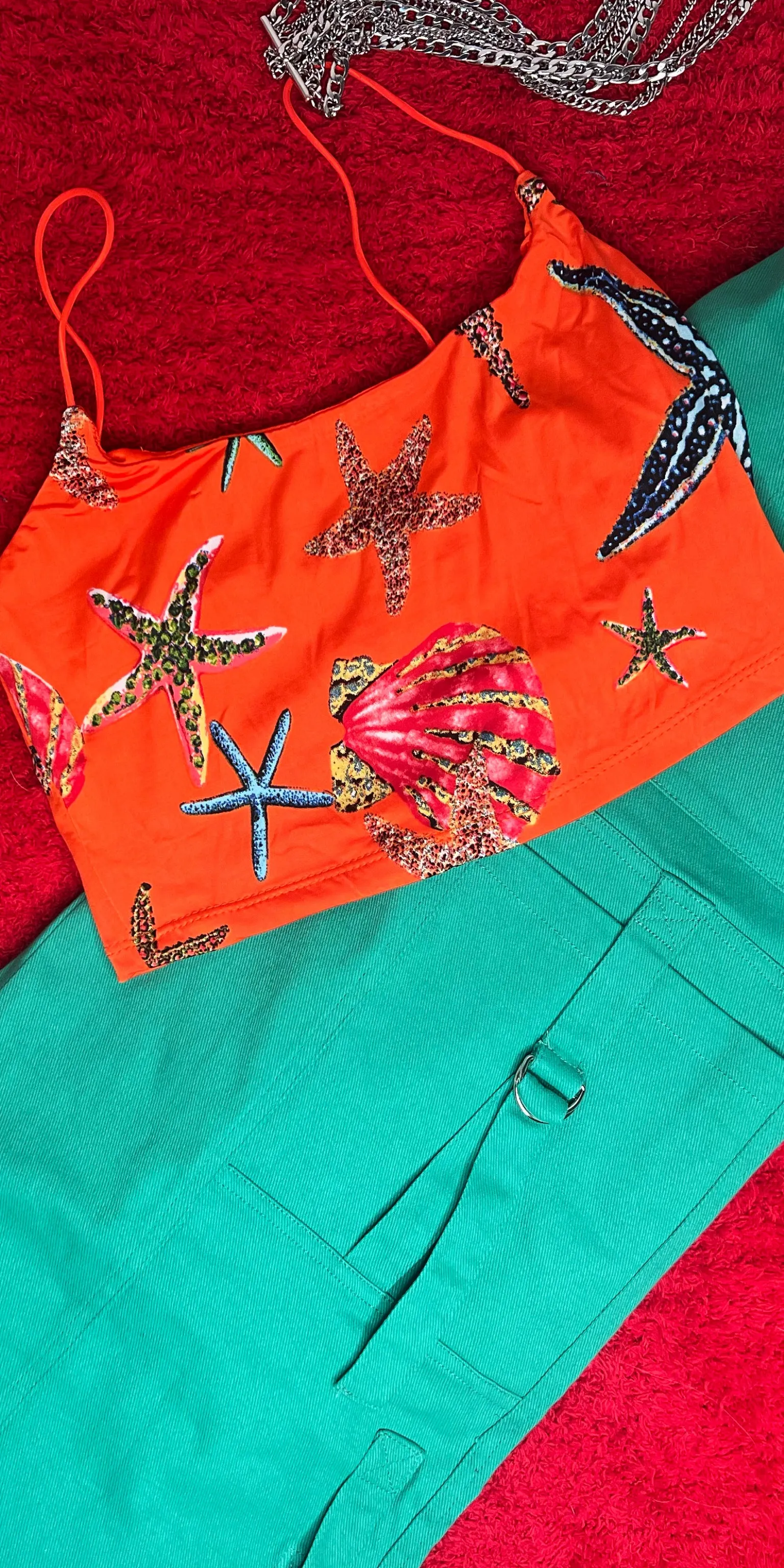 Starfish Crop Top