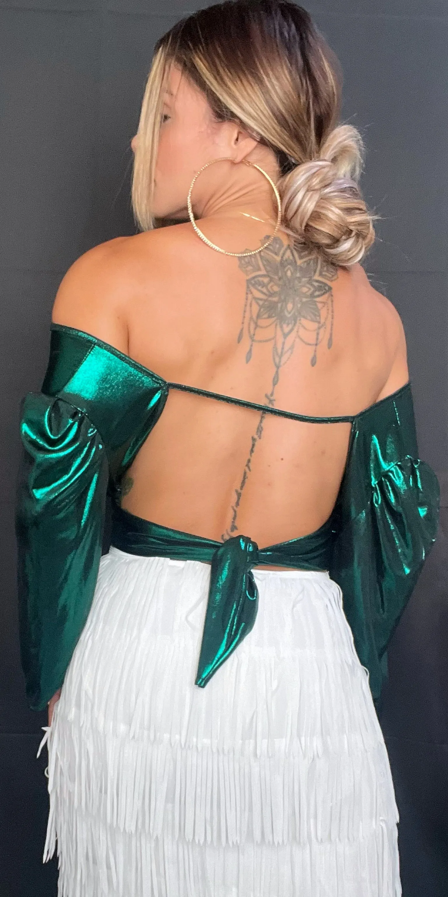 Stay Flawless Green Top