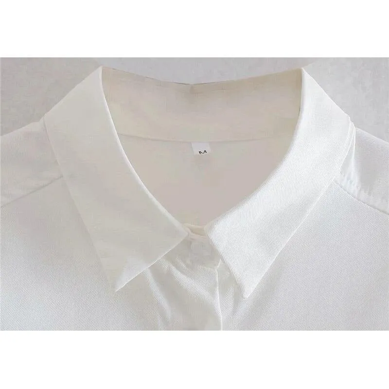 Stay Humble Cropped Shirt