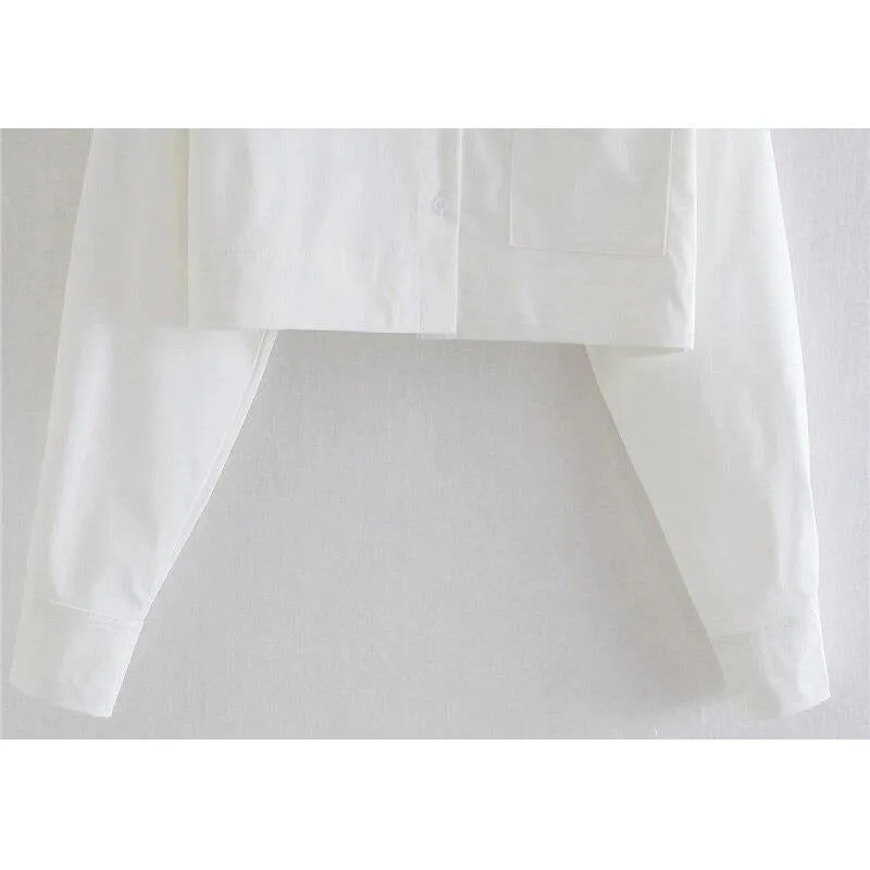 Stay Humble Cropped Shirt