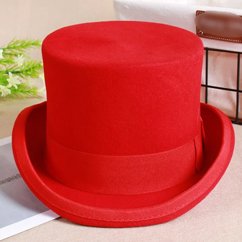 Steampunk Solid Colour Top Hat