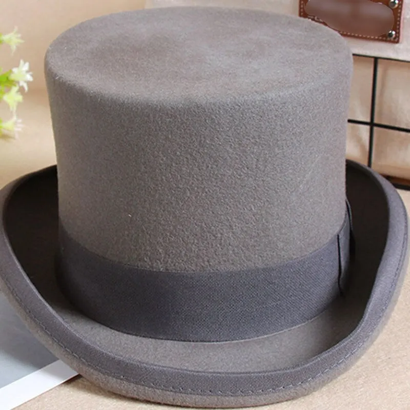 Steampunk Solid Colour Top Hat