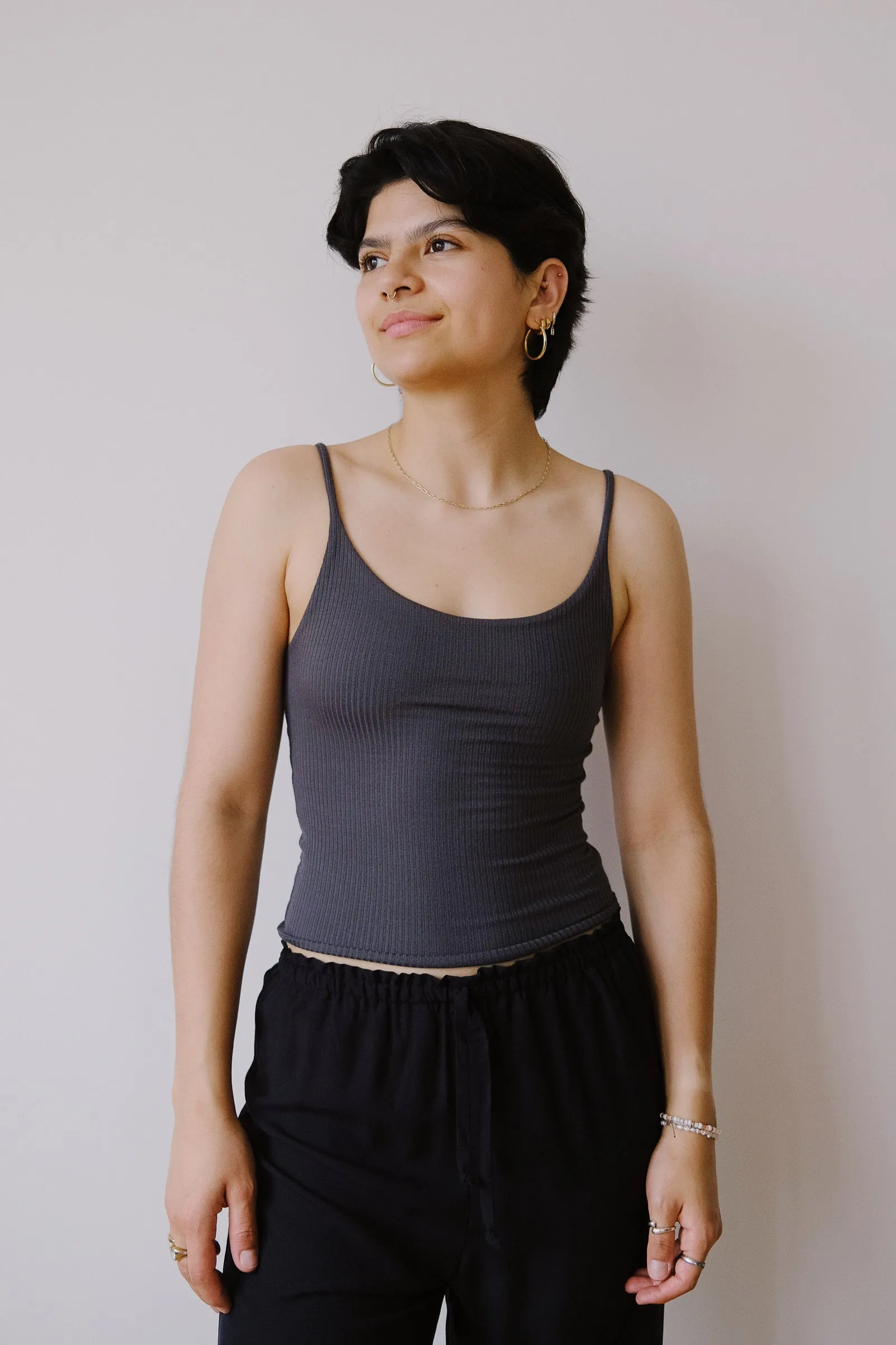 strap top - ada - anthracite