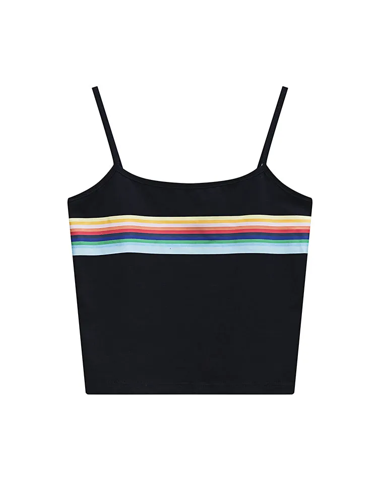 Striped Crop Top