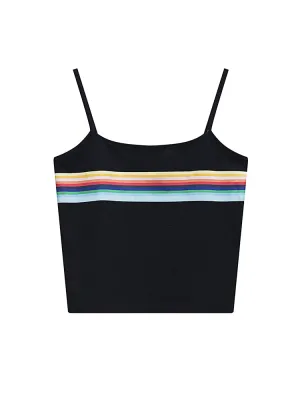 Striped Crop Top