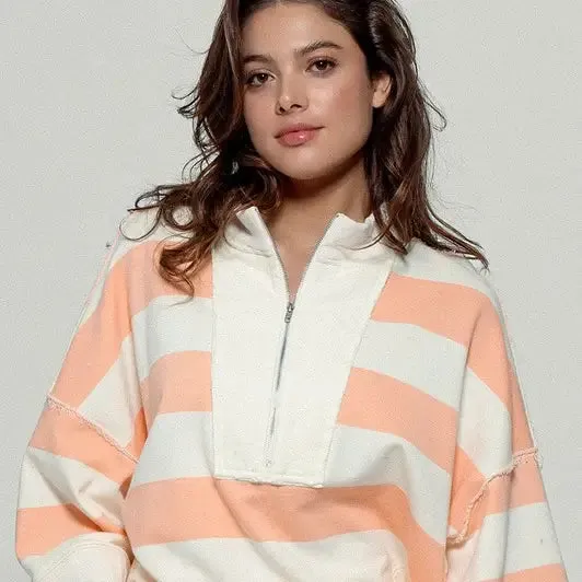 Striped Pullover Top