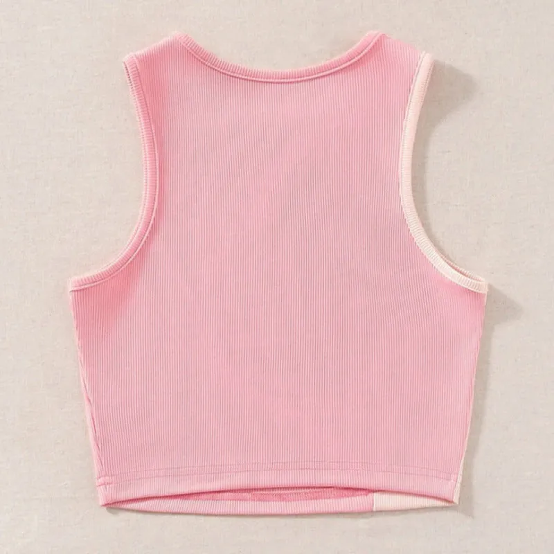 Swirly Sleeveless Tank Top