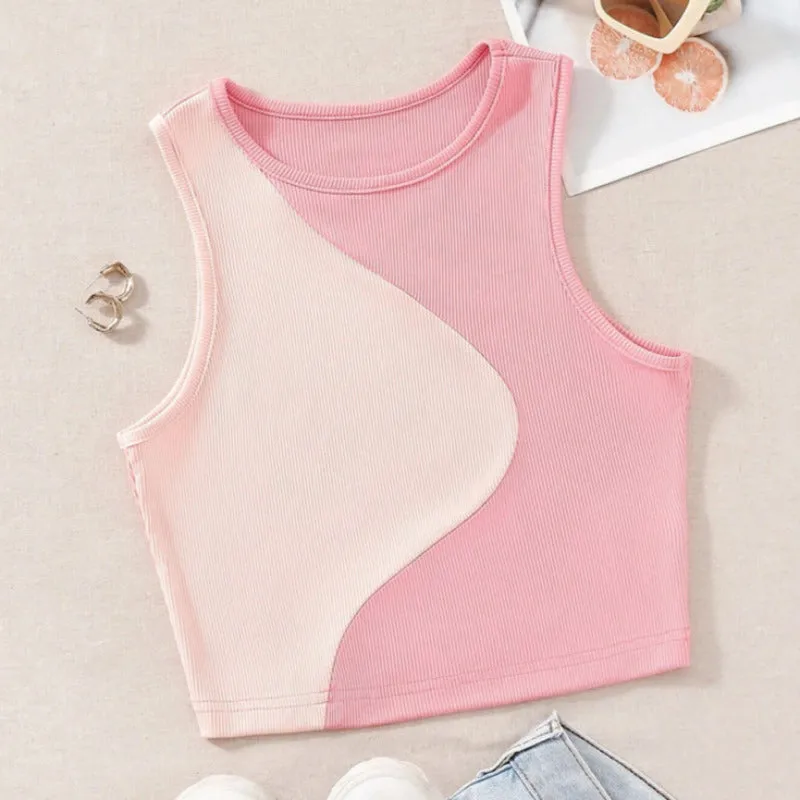 Swirly Sleeveless Tank Top