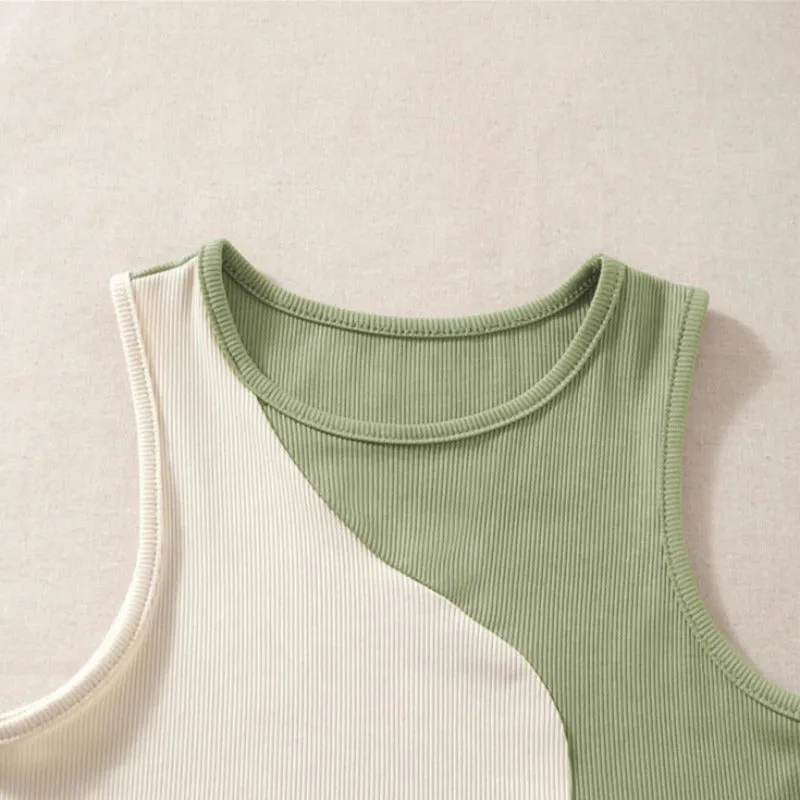 Swirly Sleeveless Tank Top