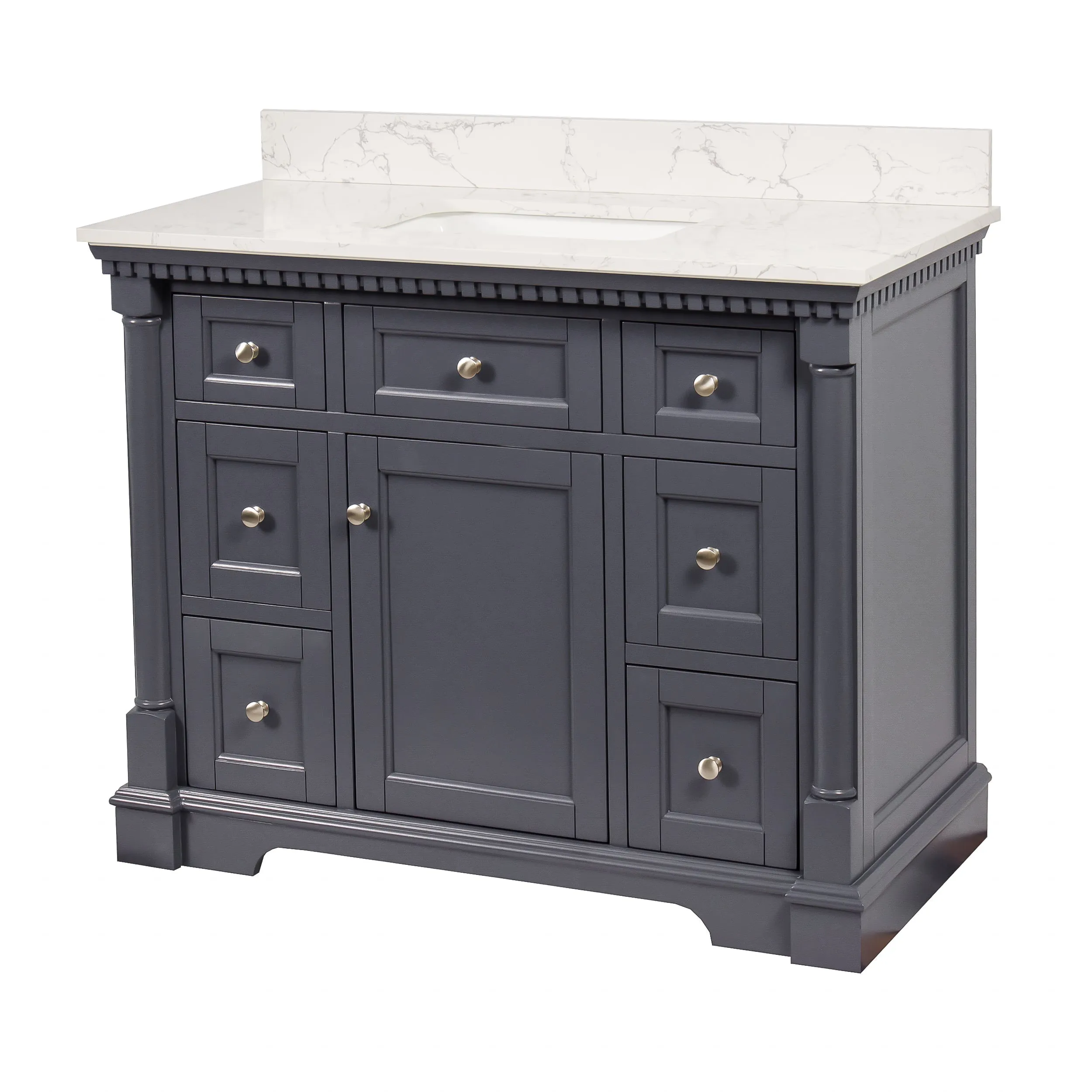 Sydney 42-inch Vanity with Engineered Marble Top
