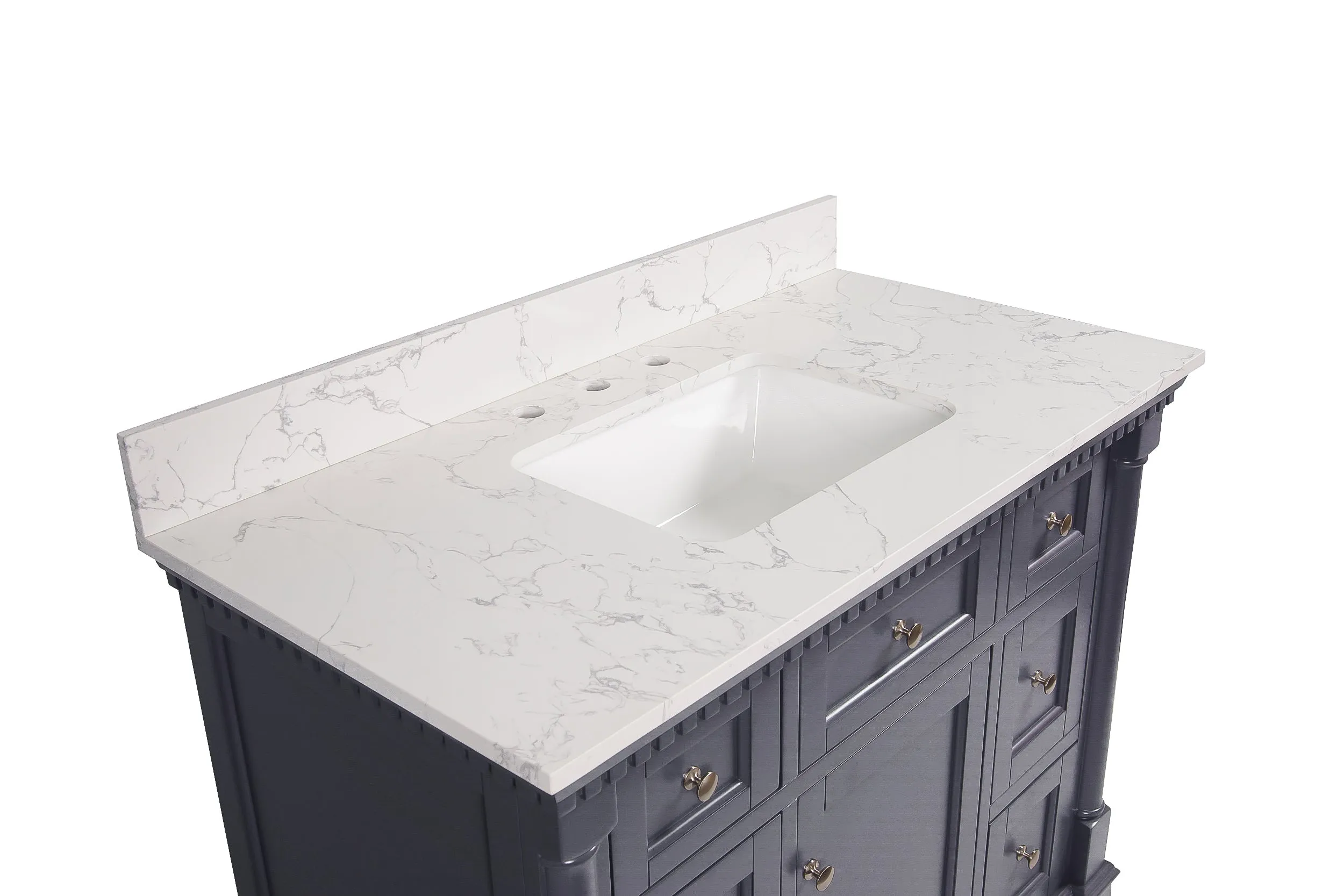 Sydney 42-inch Vanity with Engineered Marble Top
