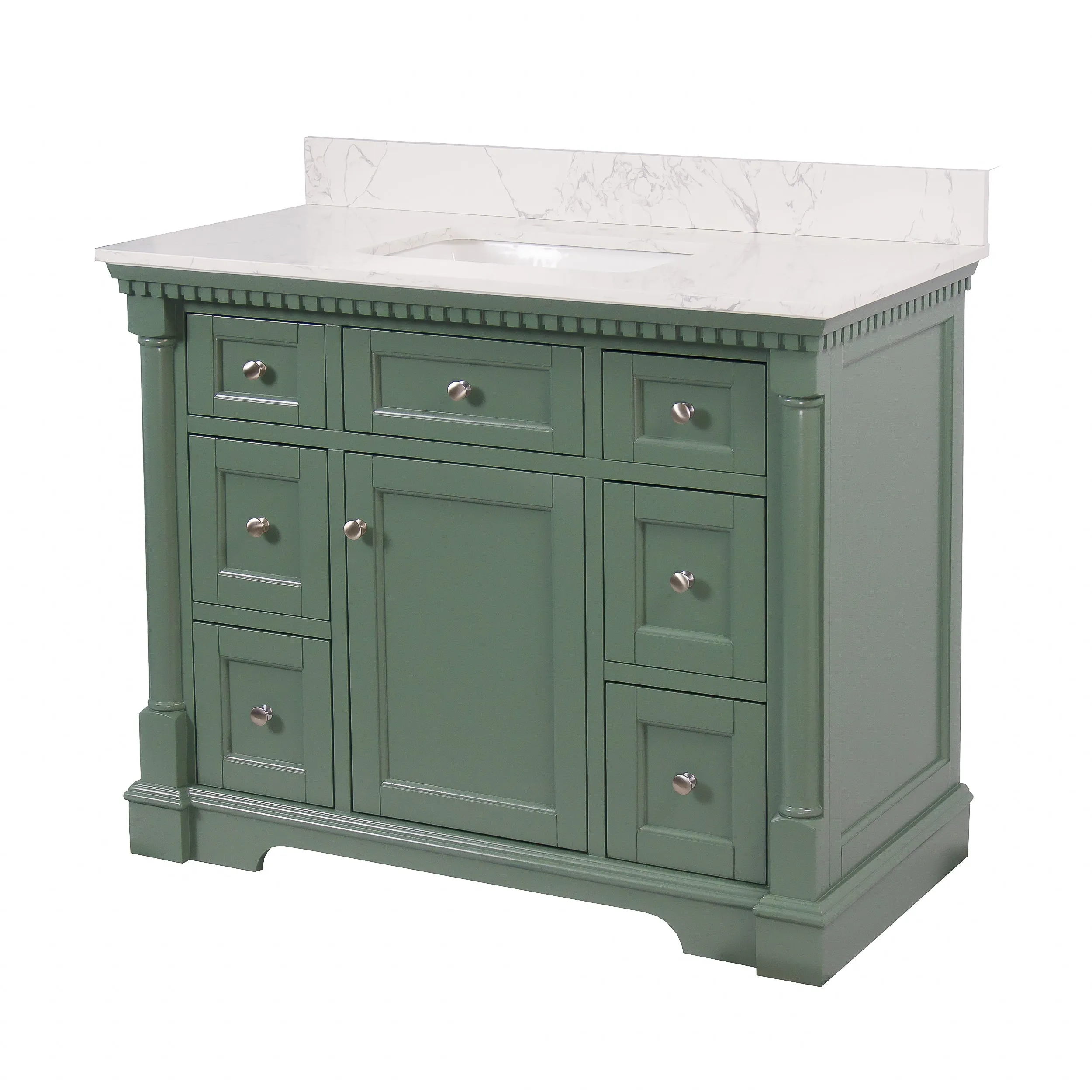 Sydney 42-inch Vanity with Engineered Marble Top