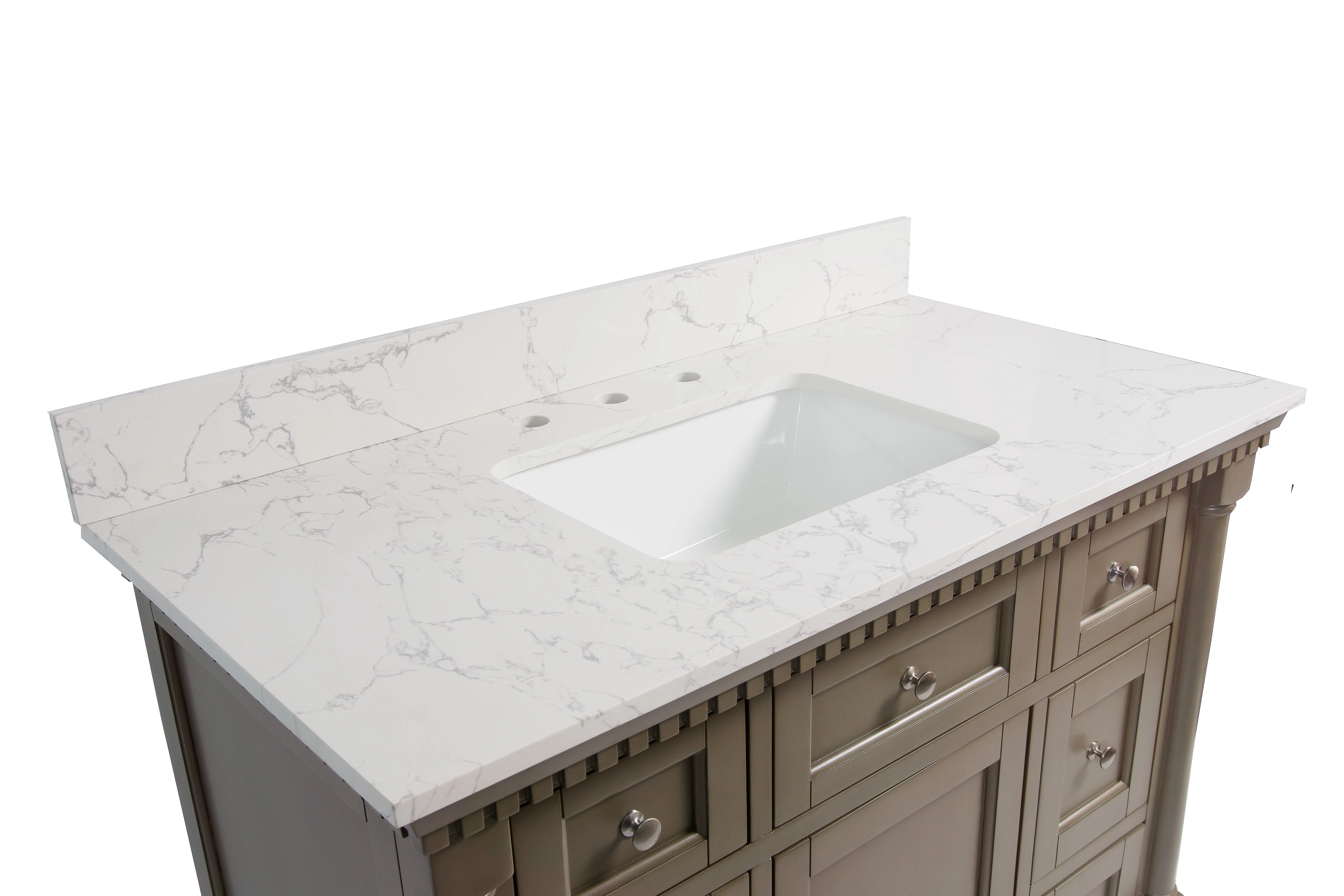 Sydney 42-inch Vanity with Engineered Marble Top