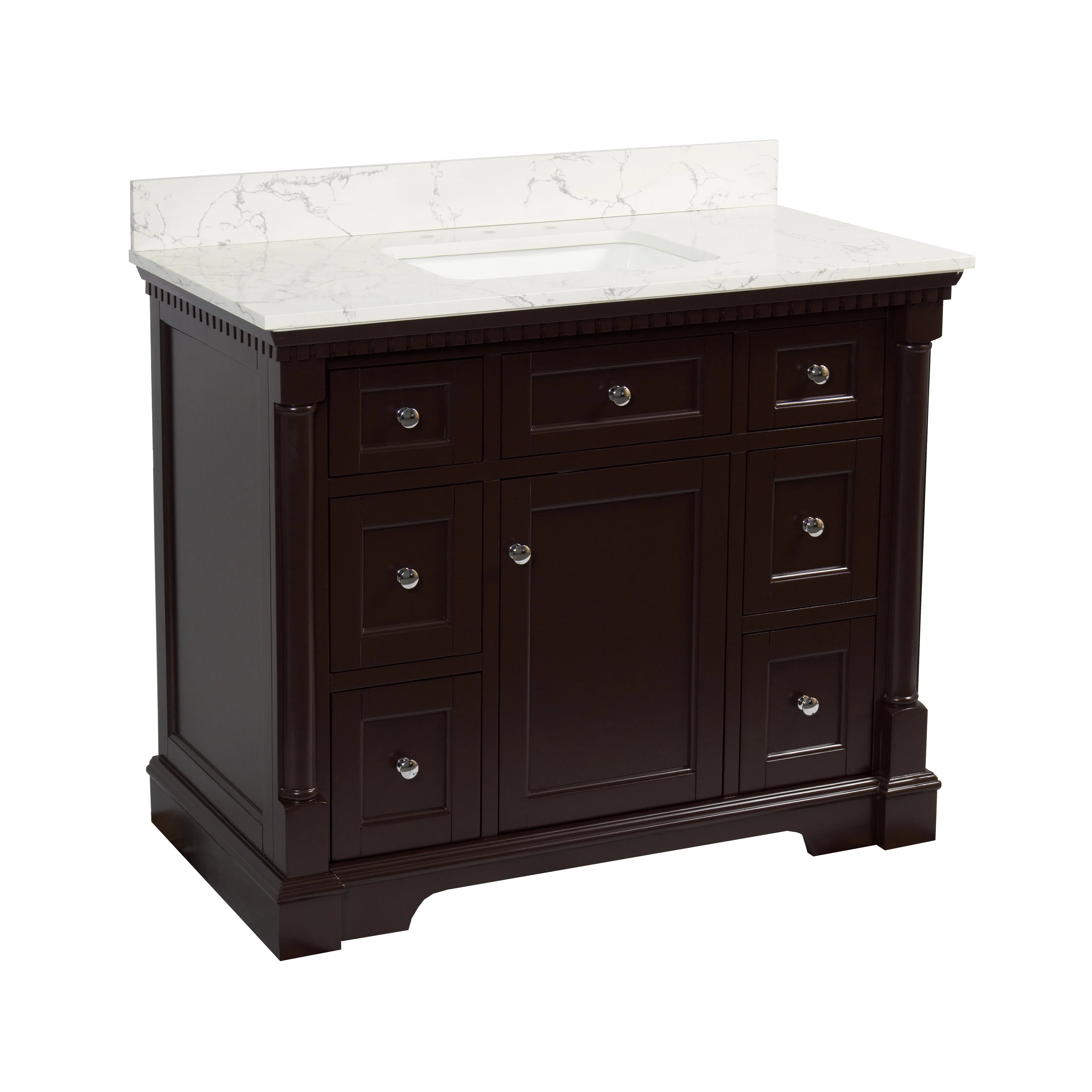 Sydney 42-inch Vanity with Engineered Marble Top