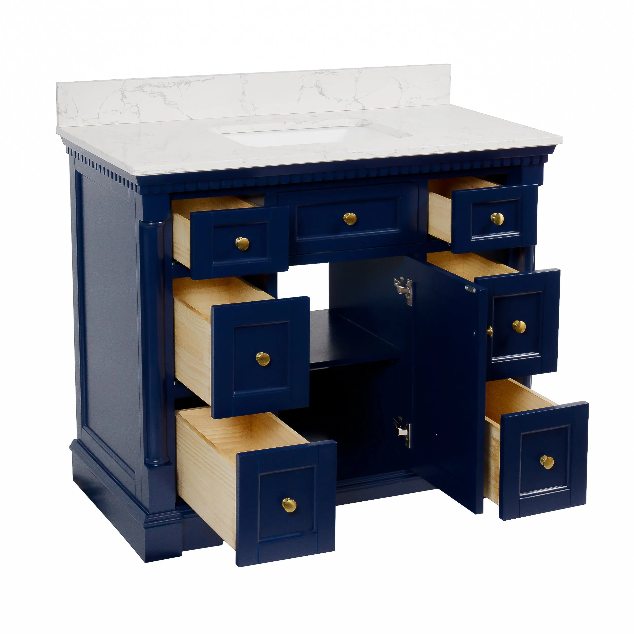 Sydney 42-inch Vanity with Engineered Marble Top