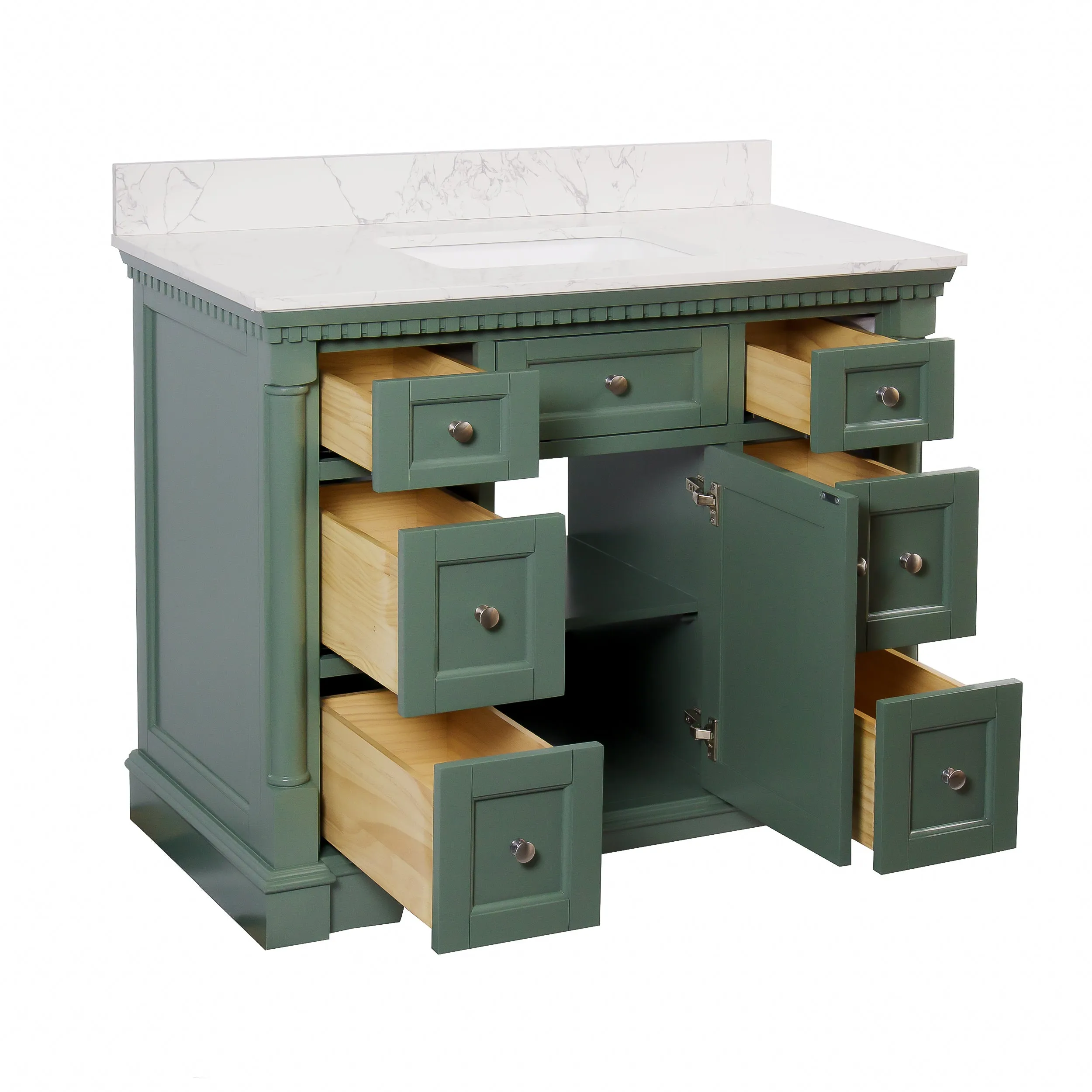 Sydney 42-inch Vanity with Engineered Marble Top