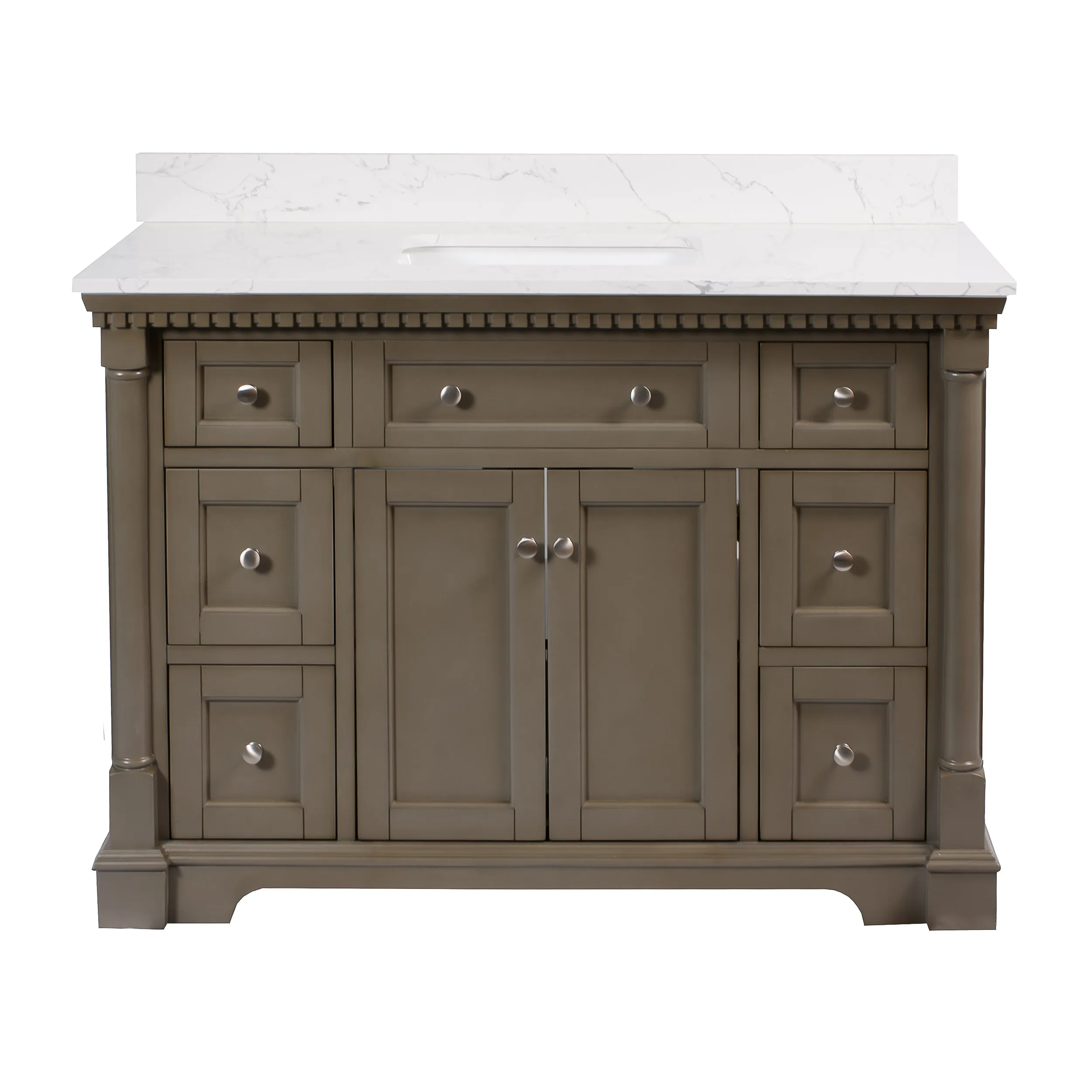 Sydney 48-inch Vanity with Engineered Marble Top