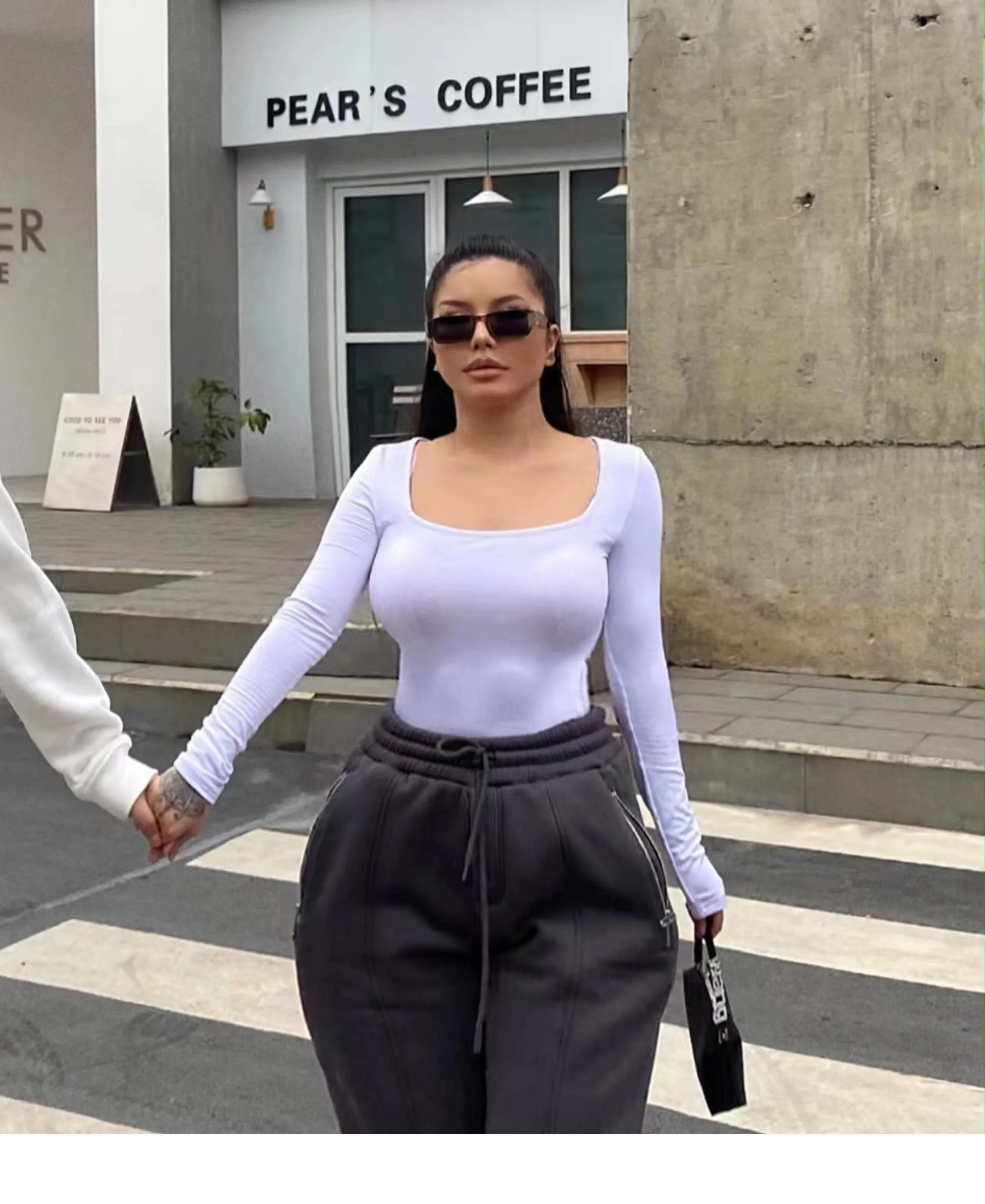 SYNEZ Casual Long Sleeve Top