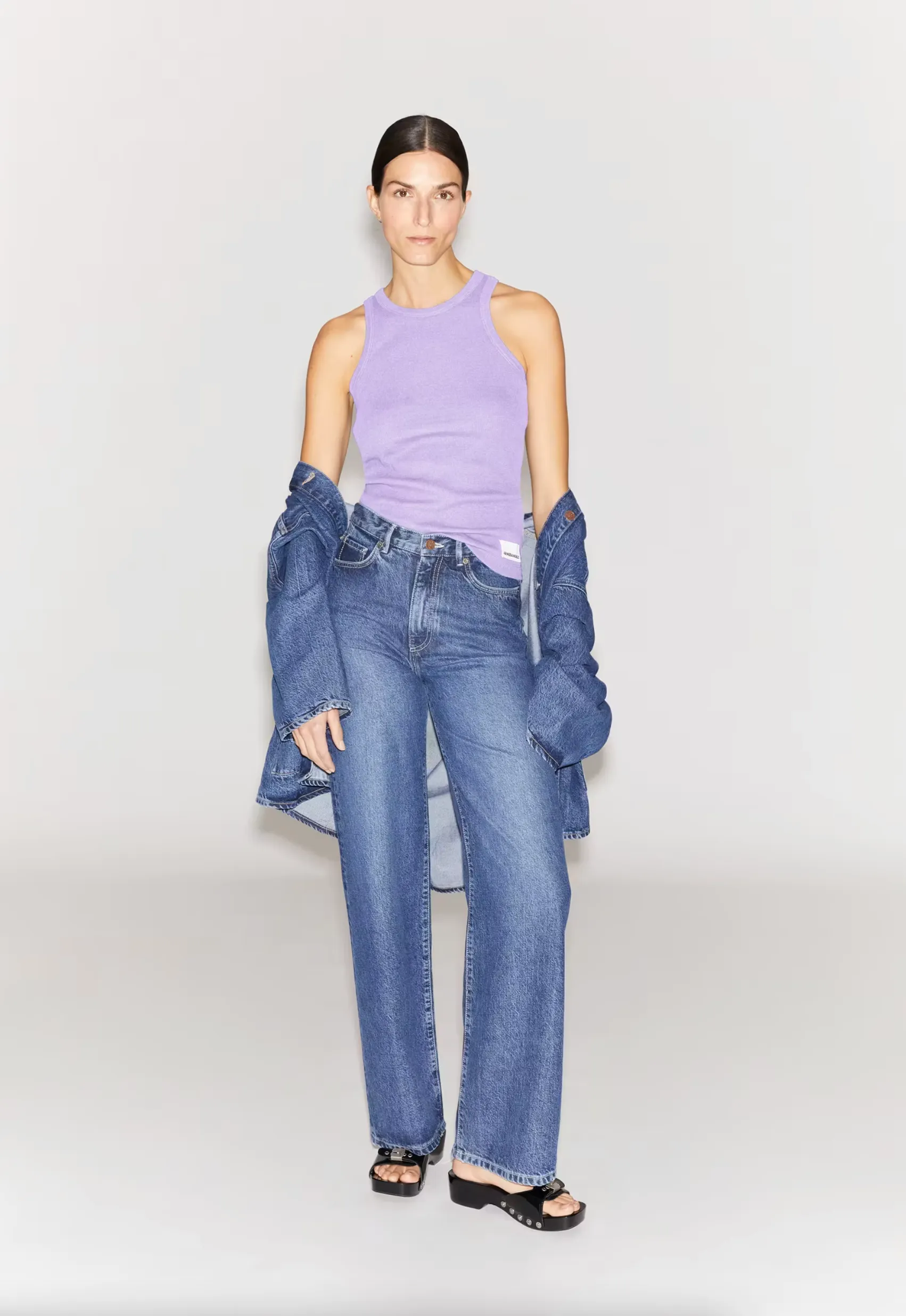 tank top - kanitaa - light lavender