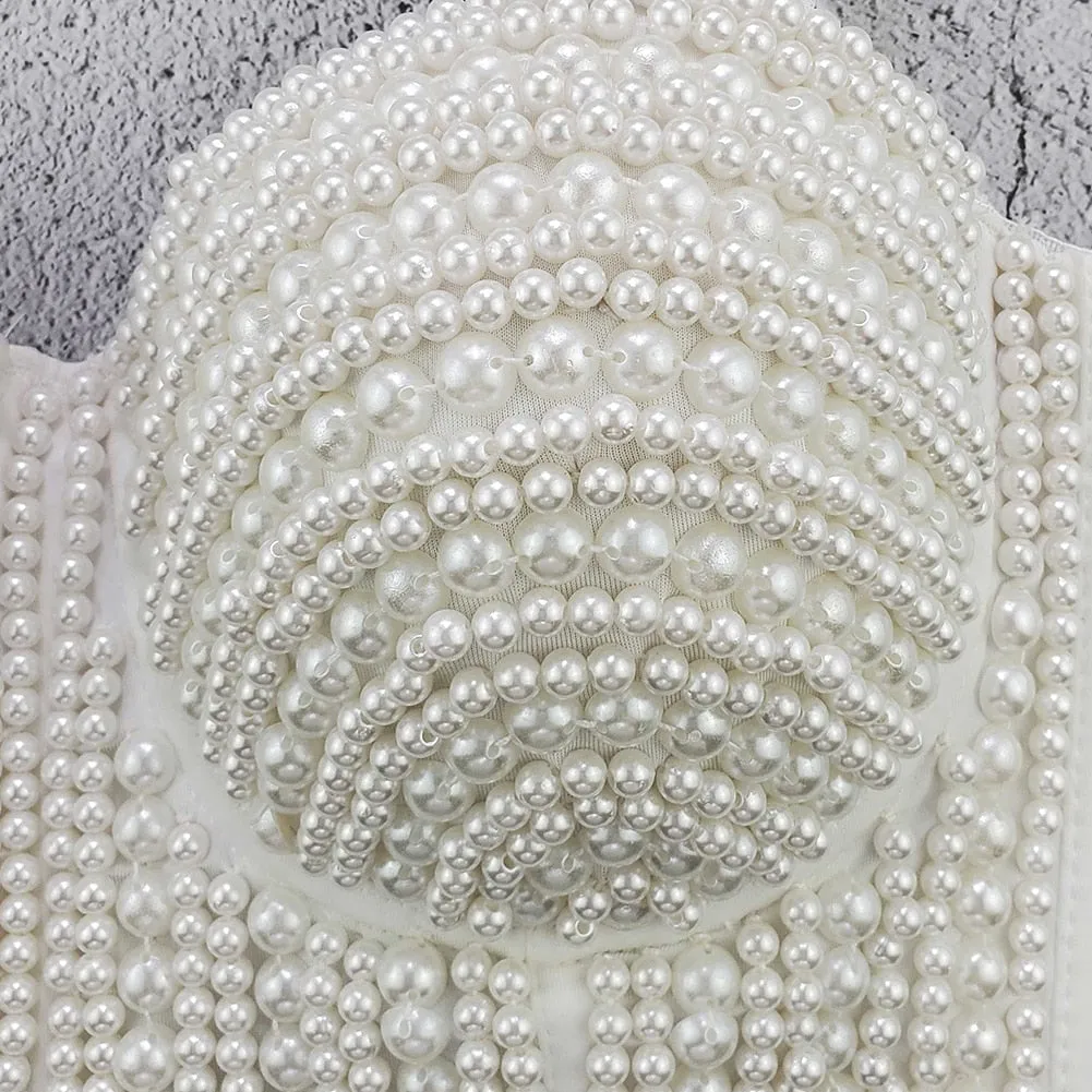 Tears Of Pearls Crop Top