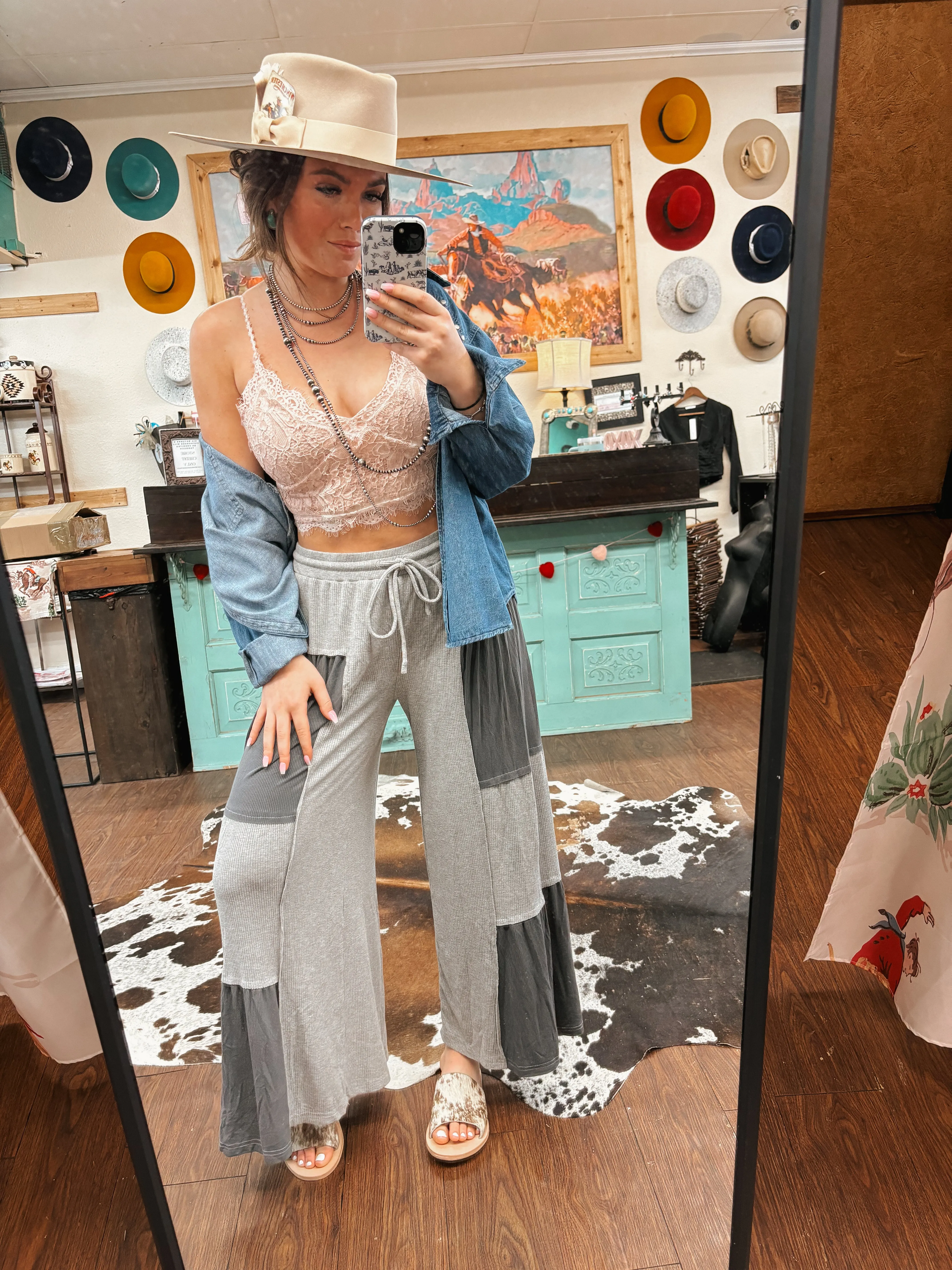 The Empire Lace Crop Top