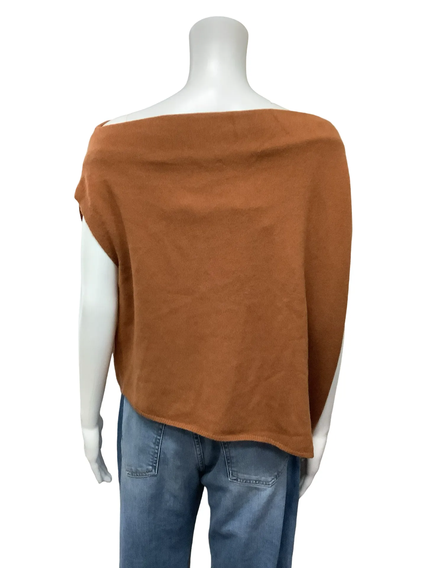 The Sei Top Crop Short Sleeve Cowl Neck Size: S