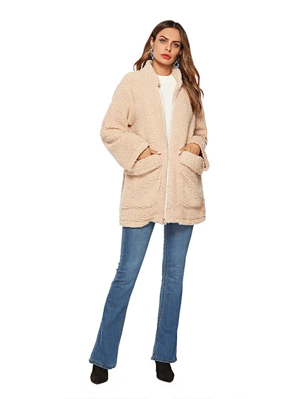 Thickened Plush Coat