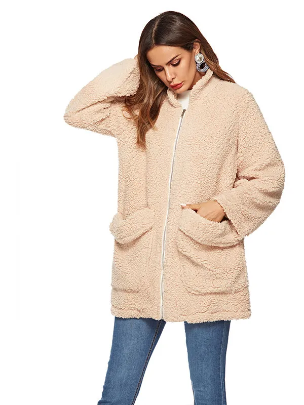 Thickened Plush Coat