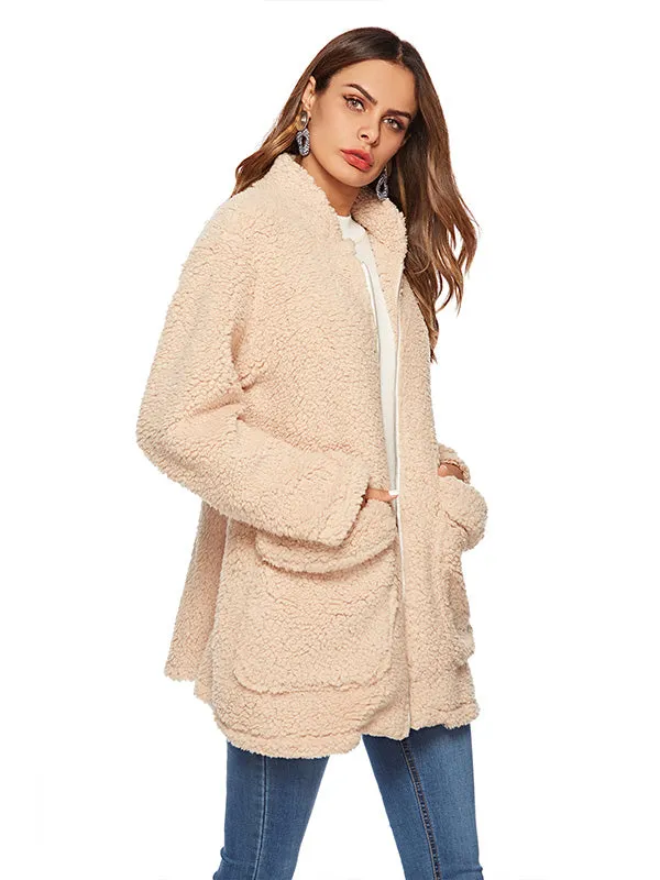 Thickened Plush Coat