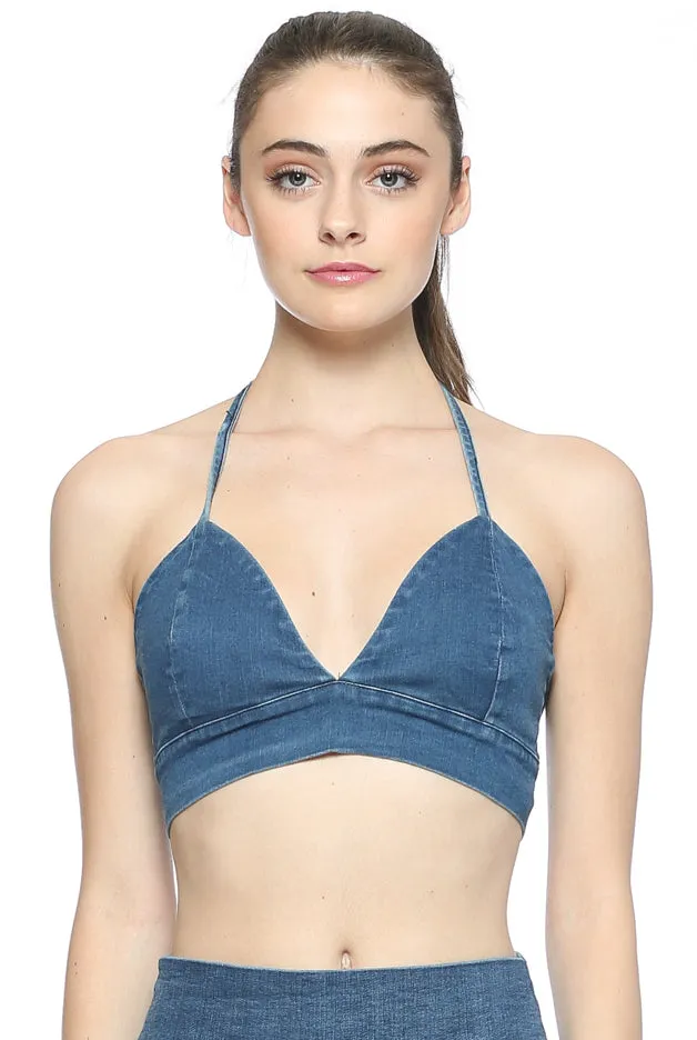 Tie Back Bra