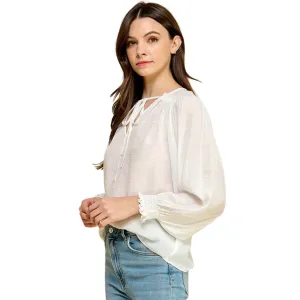 Tied Neck Top
