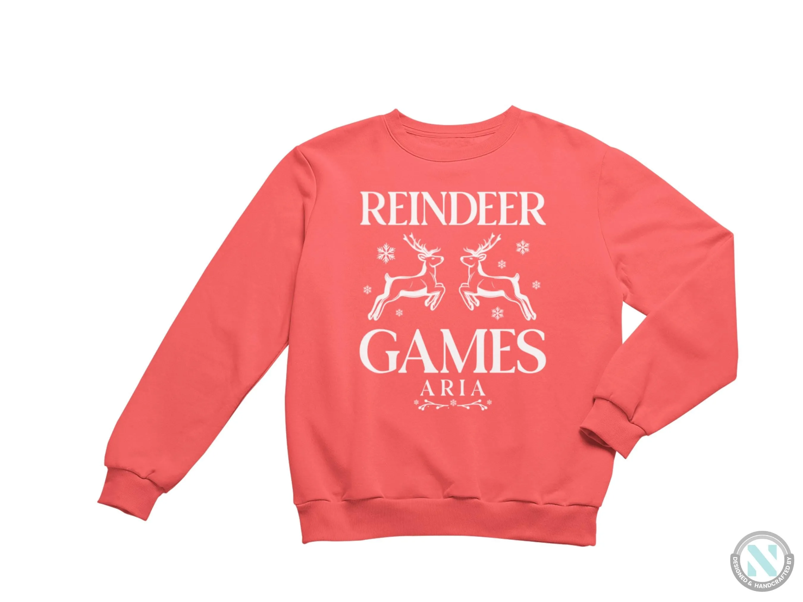 Toddler Boys Custom Name Jumper Christmas Sweatshirt Gift