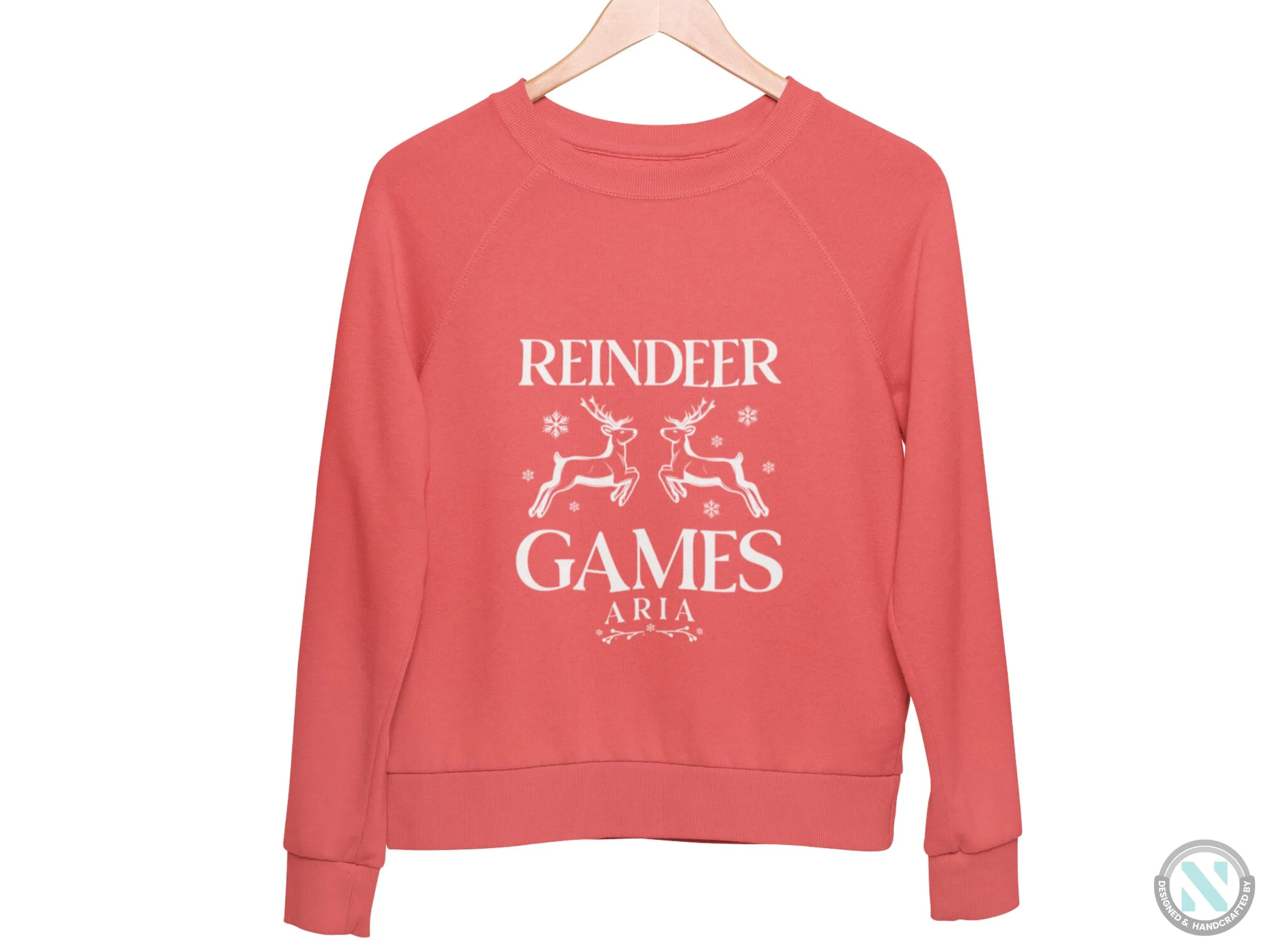 Toddler Boys Custom Name Jumper Christmas Sweatshirt Gift