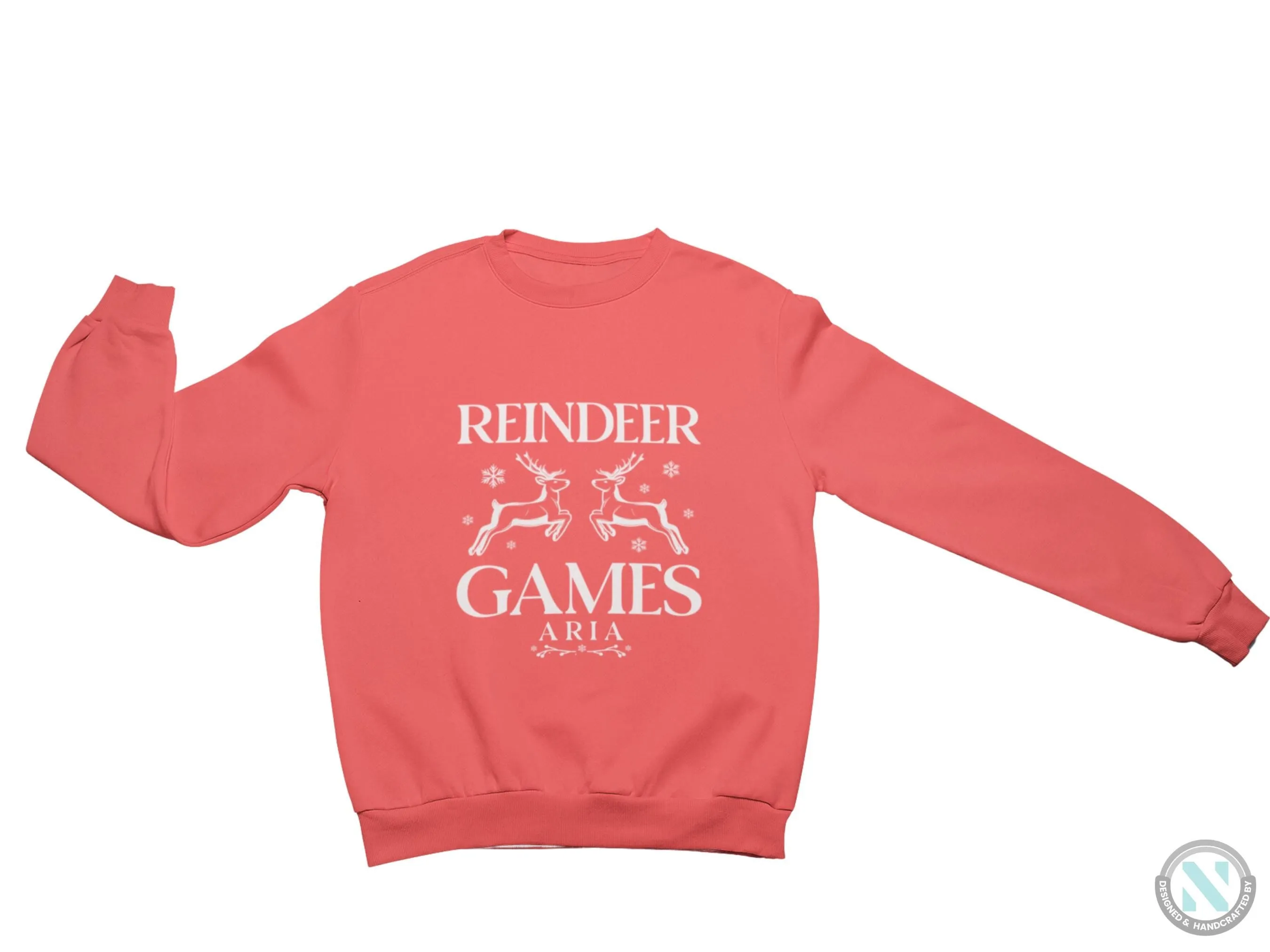 Toddler Boys Custom Name Jumper Christmas Sweatshirt Gift
