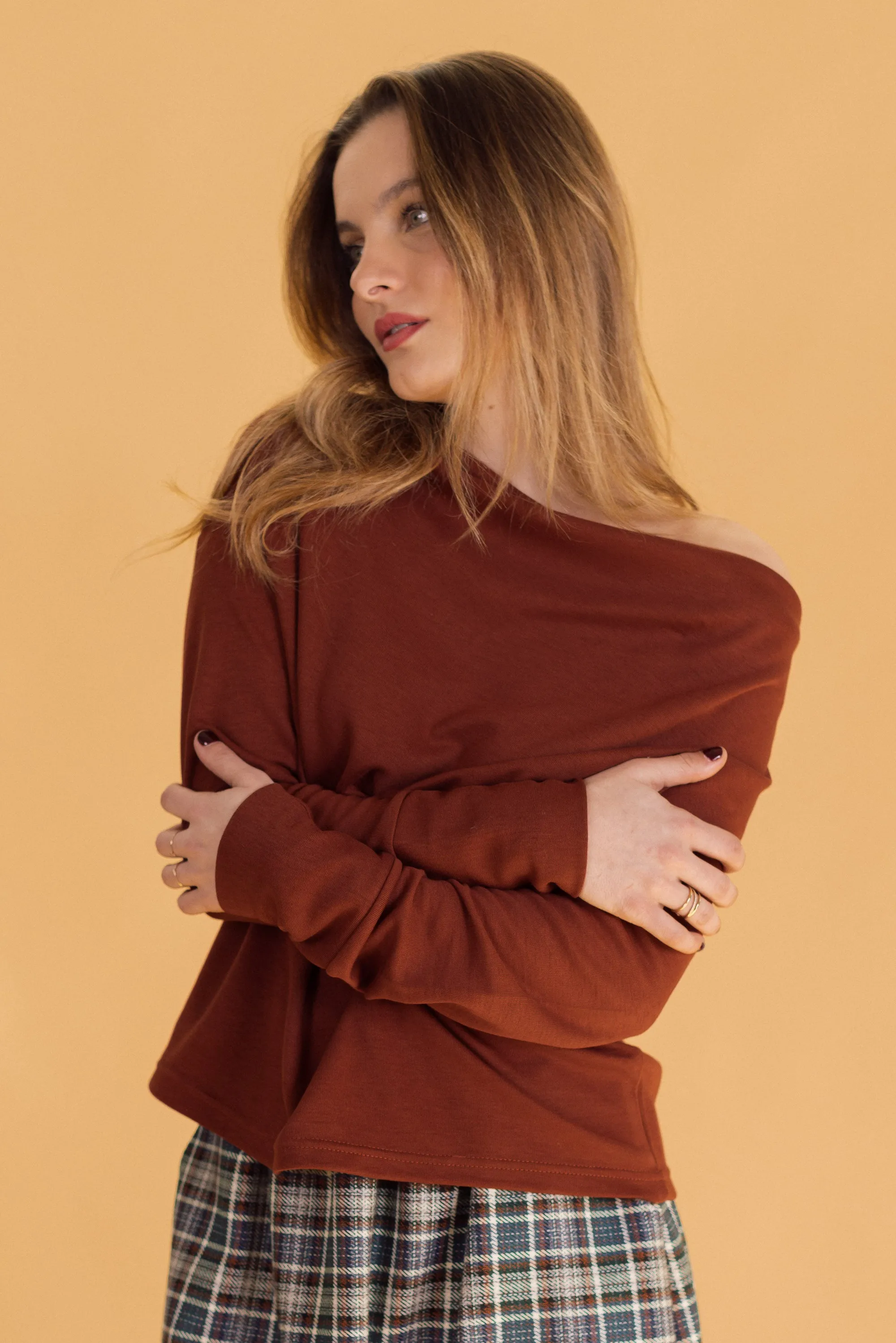 Top Anya Burnt Orange