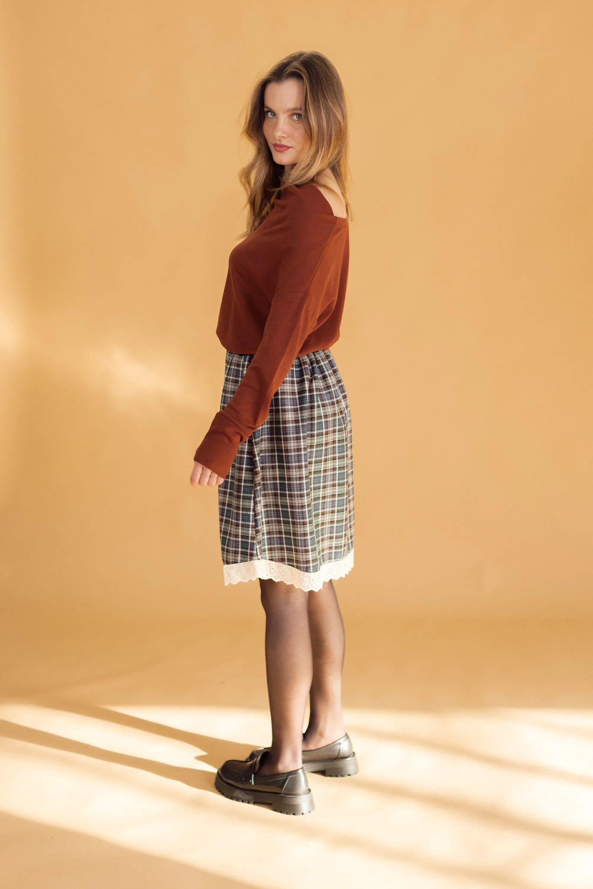 Top Anya Burnt Orange