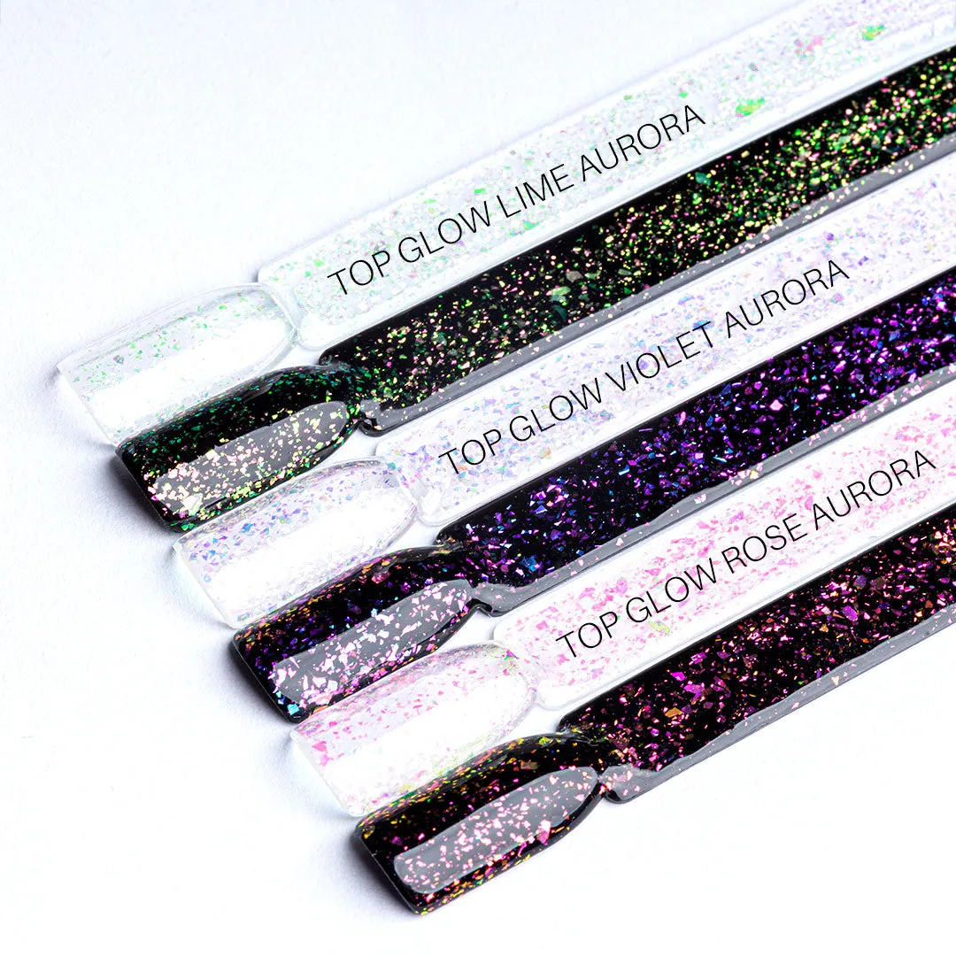 Top Glow Violet Aurora Flakes 9903-7 -  7,2 ml