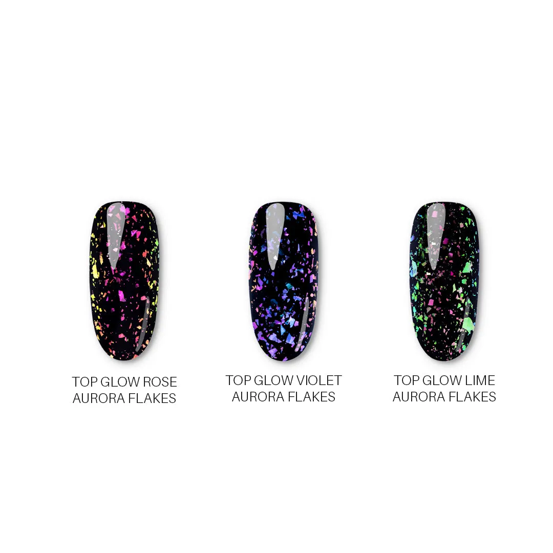 Top Glow Violet Aurora Flakes 9903-7 -  7,2 ml